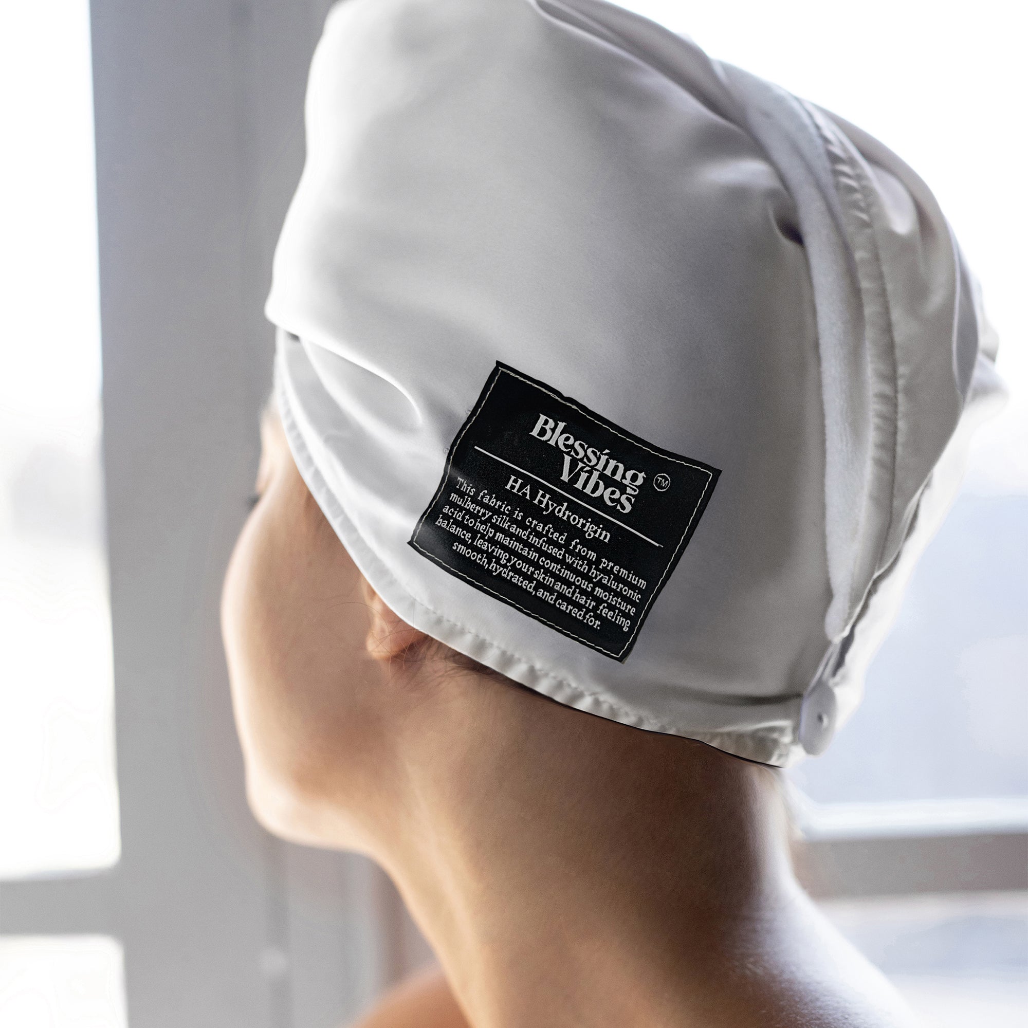 BlessingVibes HA Hydrorigin™ SPA 2-Step Silk Turban