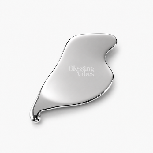The Flowdrop™ Sculpting Stainless-Steel Gua sha